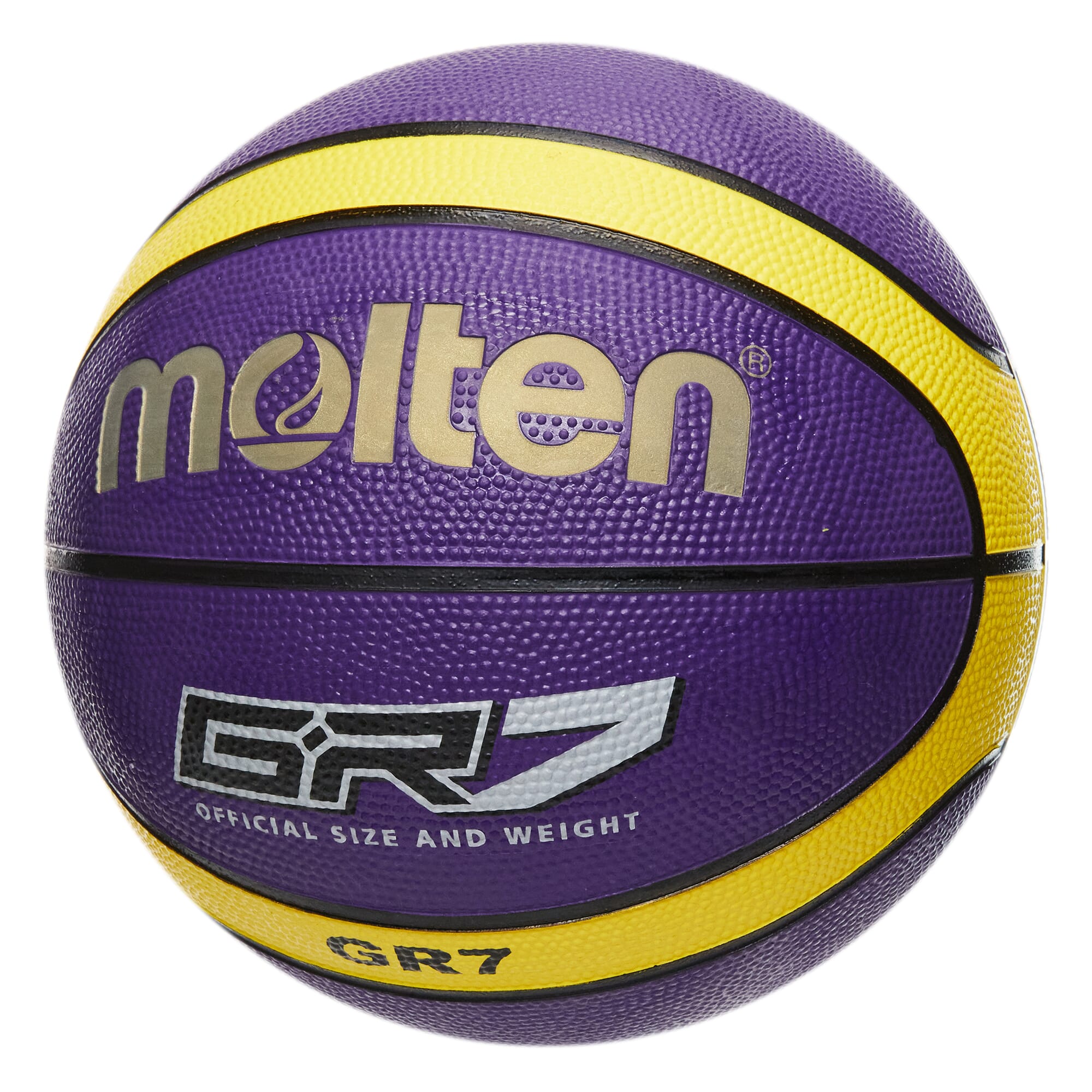 Molten Basketball BGR Purple Yellow 